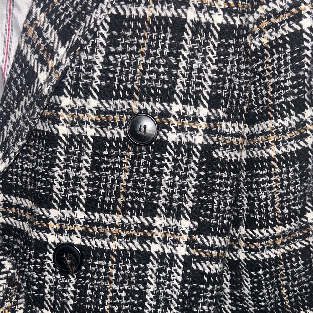 NWOT Blue B Collection Tweed Jacket- Large - Picture 3 of 5